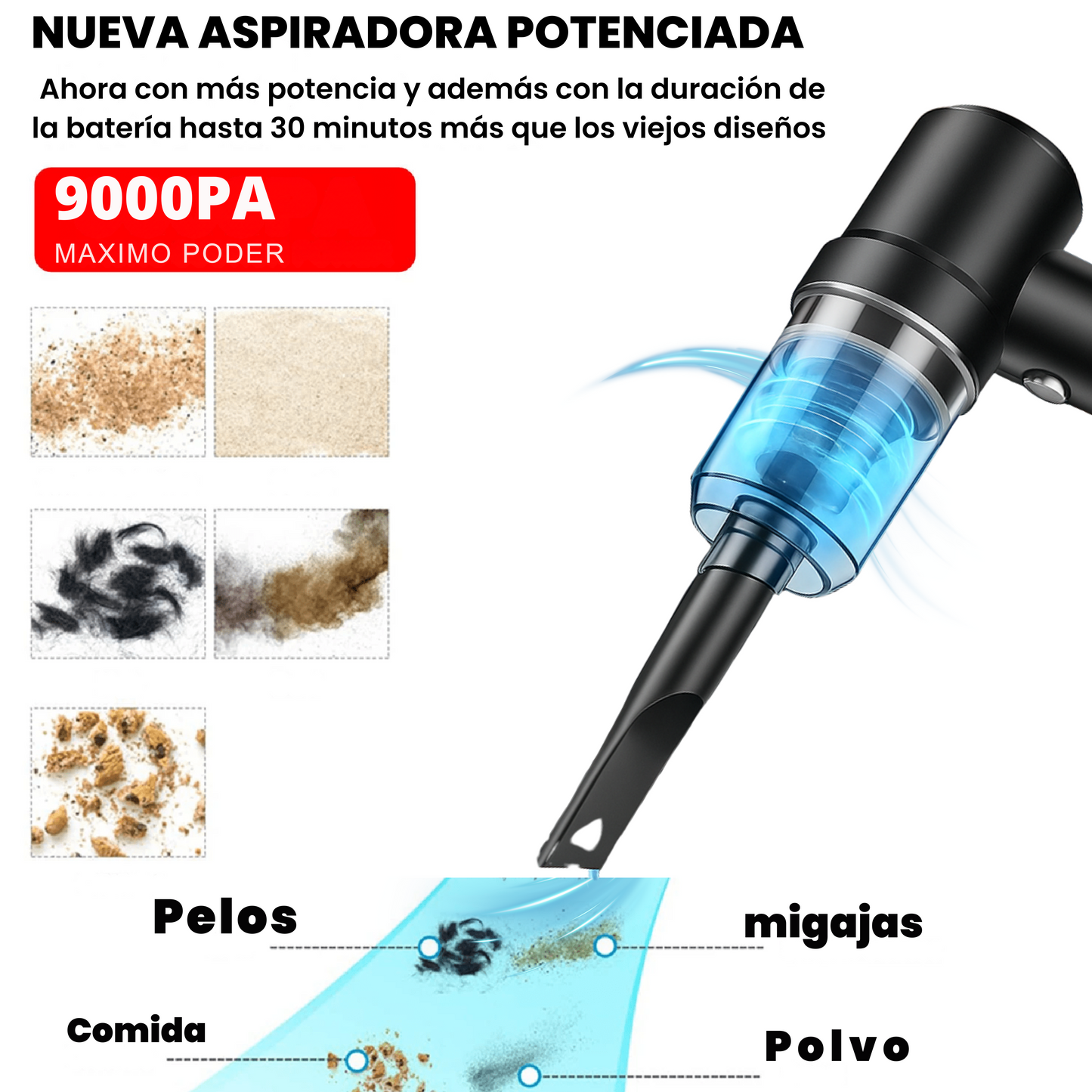 Aspiradora y sopladora: AspiraMax+ Envío Gratis✈️