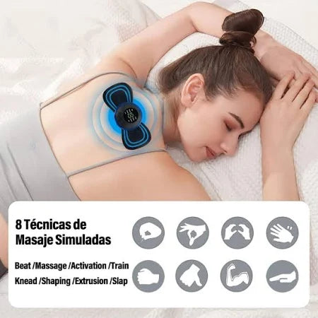 Activa Tus Músculos, Relaja Tu Cuerpo: Masajeador Eléctrico 8 en 1"