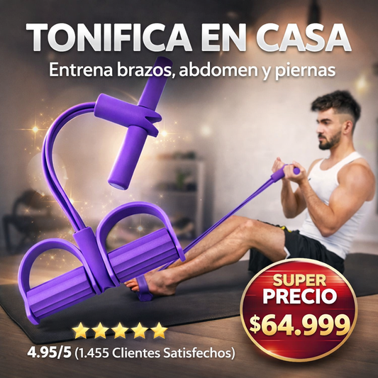 Banda Elastica: Tonifica tu cuerpo en casa