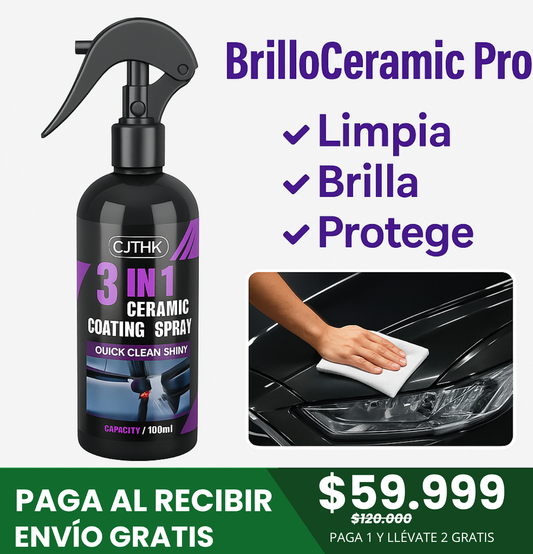 BrilloCeramic Pro: Resultados Increíbles Compra 1 Llévate 2🔥