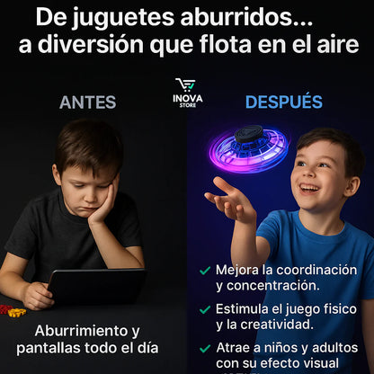 Spinner volador: Diviertete esta navidad con tu hijo 2x1 + Envío Gratis