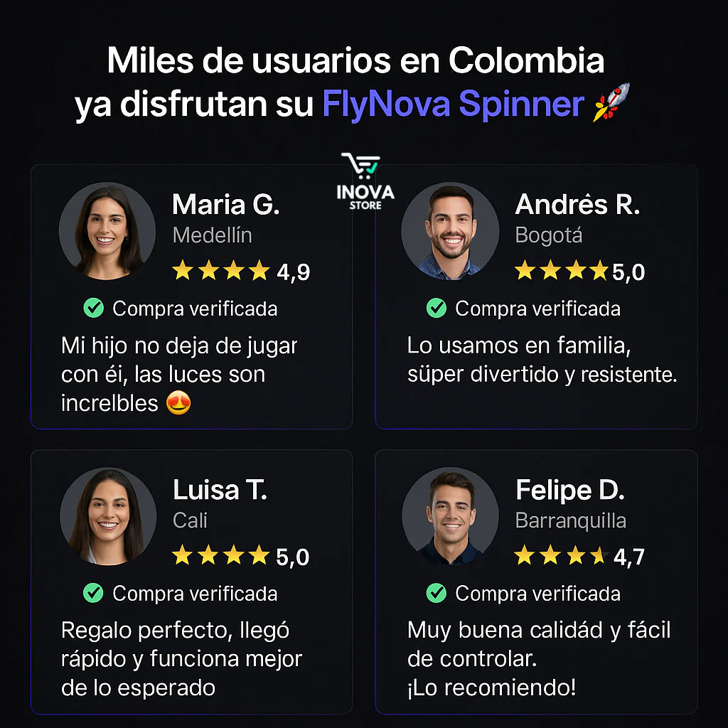 Spinner volador: Diviertete esta navidad con tu hijo 2x1 + Envío Gratis