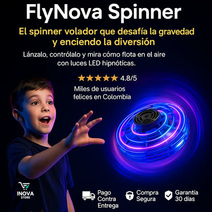 Spinner volador: Diviertete esta navidad con tu hijo 2x1 + Envío Gratis