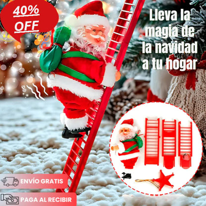 Papa Noel Electrico escalador: Diversión y Alegría esta navidad +Envío gratis