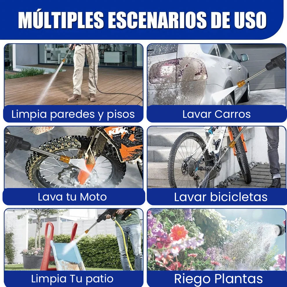 HidroJetpro: Limpieza potente y rápida🔥