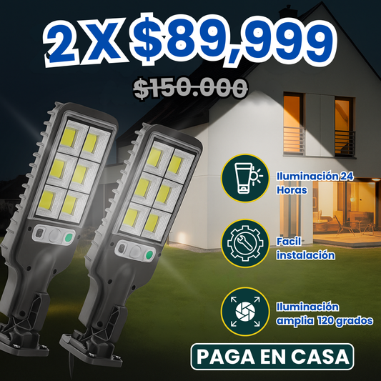LuzGuard Solar Doble Lampara™