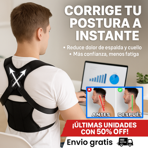 PosturaMax: Postura Perfecta✈️+ ENVÍO GRATIS