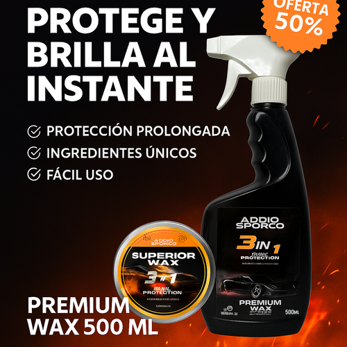 Súper Premium Wax™-500ML+Cera incluida y Envío gratis ✈️