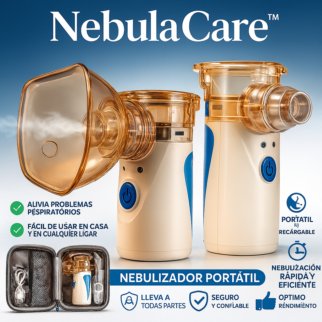 Nebulacare™:Nebulizador 2 en 1 + ENVÍO GRATIS