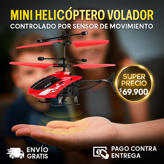 Helicóptero Aerokids: Diversión para tu hijo esta navidad+ Envío Gratis 🔥