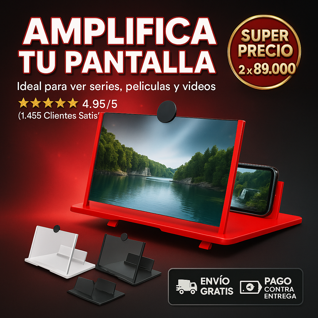 2X1 Amplificador de pantalla MaxVisión™+Envío Gratis